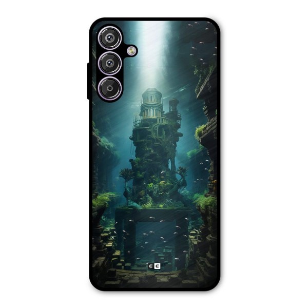 World Under Water Metal Back Case for Galaxy F15