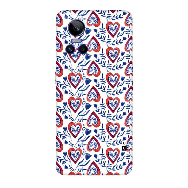 Wrapping Hearts Pattern Original Polycarbonate Back Case for Realme GT Neo 3