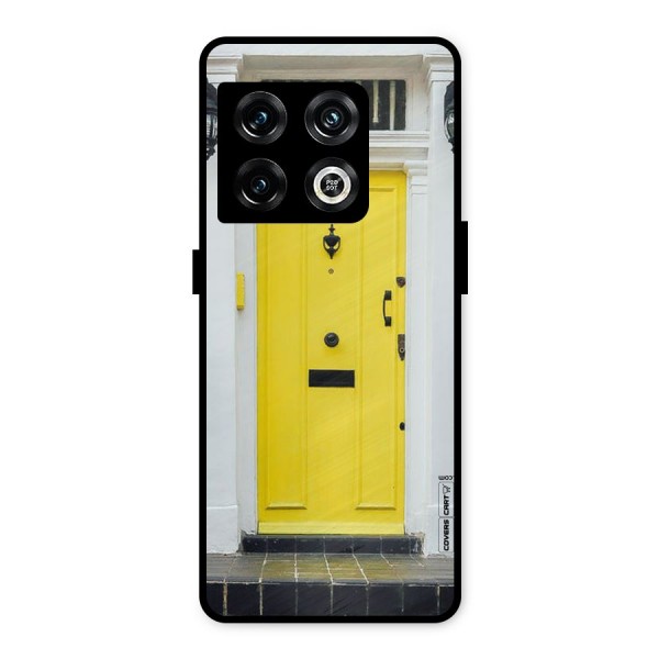 Yellow Door Metal Back Case for OnePlus 10 Pro 5G