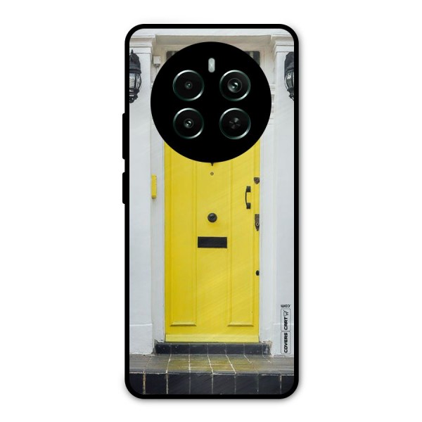 Yellow Door Metal Back Case for Realme 12 Plus