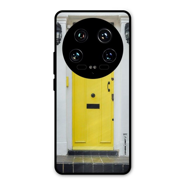 Yellow Door Metal Back Case for Xiaomi 14 Ultra
