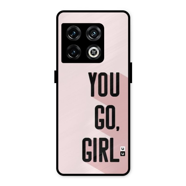 You Go Girl Shadow Metal Back Case for OnePlus 10 Pro 5G