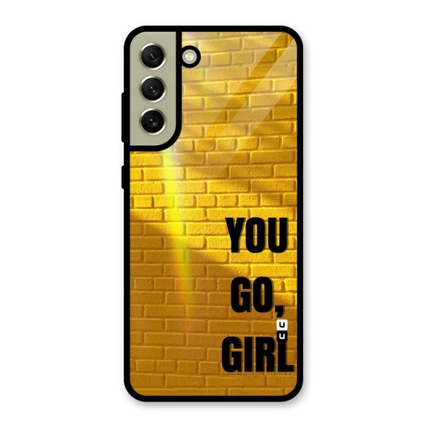 You Go Girl Wall Metal Back Case for Galaxy S21 FE 5G (2023)