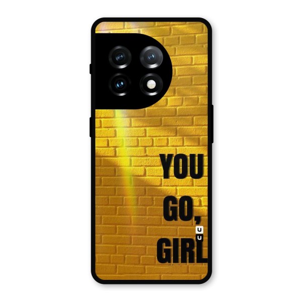 You Go Girl Wall Metal Back Case for OnePlus 11
