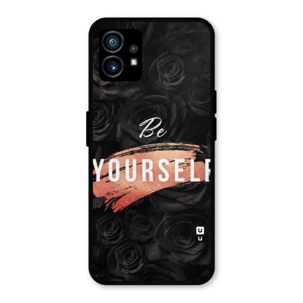 Yourself Shade Metal Back Case for Nothing Phone 1