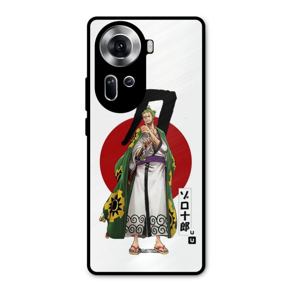 Zoro Stance Metal Back Case for Oppo Reno11 5G