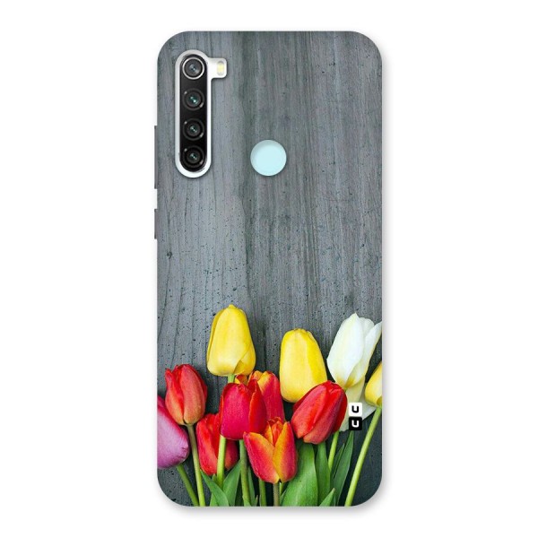 Bloom Grey Back Case for Redmi Note 8