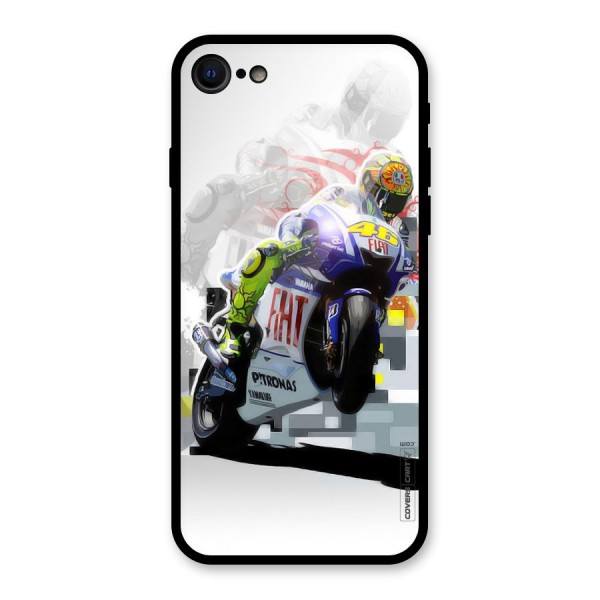 Valentino Rossi Glass Back Case for iPhone 7