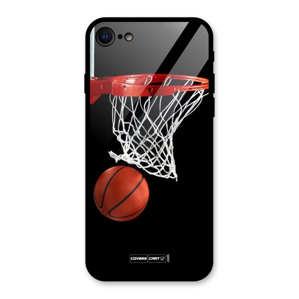 Basketball Glass Back Case for iPhone 8