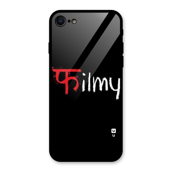 Filmy Glass Back Case for iPhone 8