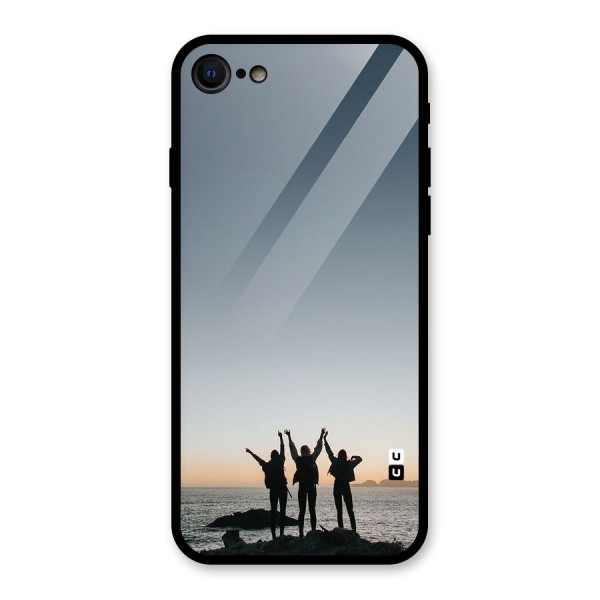 Friendship Glass Back Case for iPhone 8