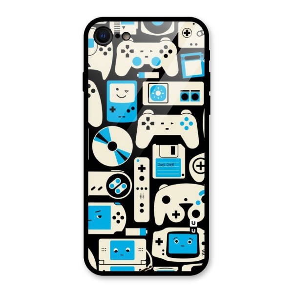 Gamers Glass Back Case for iPhone 8