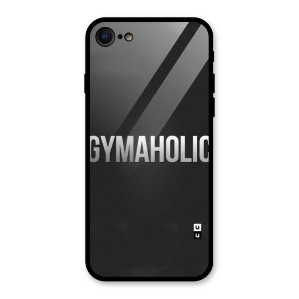 Gymaholic Glass Back Case for iPhone 8