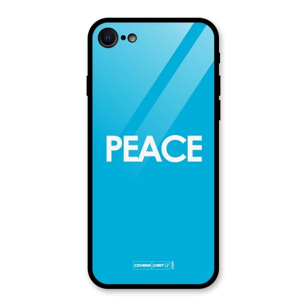 Peace Glass Back Case for iPhone 8