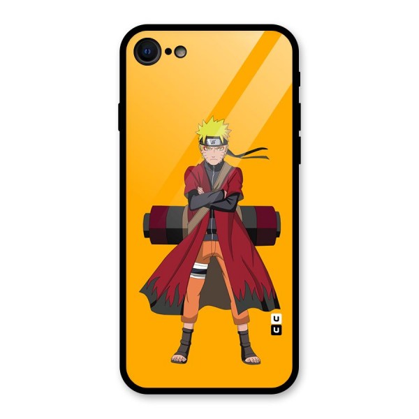 Naruto Uzumaki Art Glass Back Case for iPhone SE 2020