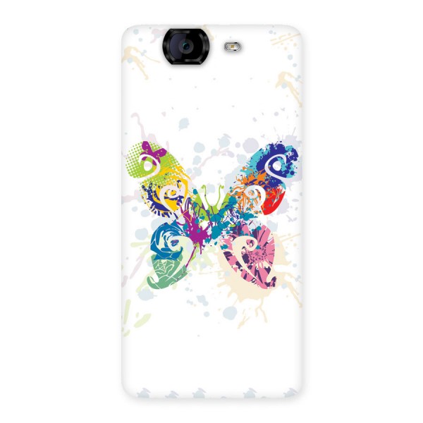 Abstract Butterfly Back Case for Canvas Knight A350