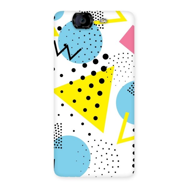 Abstract Geometry Back Case for Canvas Knight A350