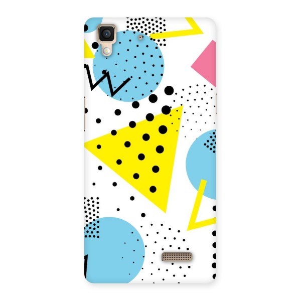 Abstract Geometry Back Case for Oppo R7