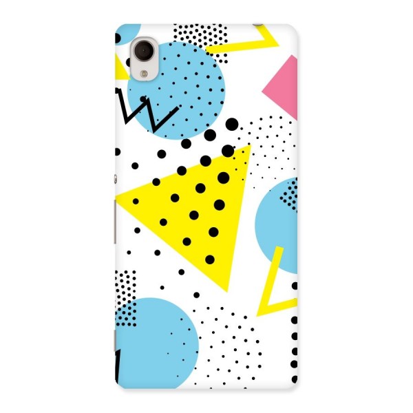 Abstract Geometry Back Case for Xperia M4 Aqua