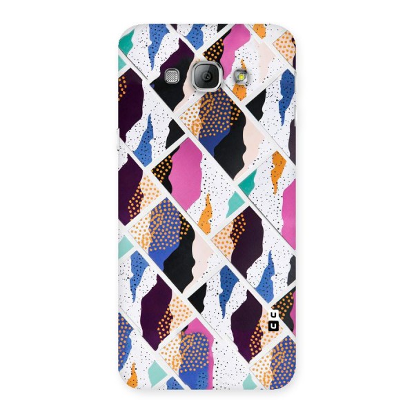 Abstract Polka Back Case for Galaxy A8