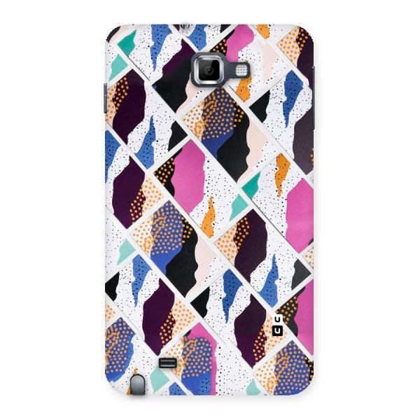 Abstract Polka Back Case for Galaxy Note