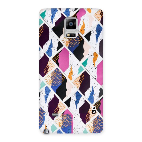 Abstract Polka Back Case for Galaxy Note 4