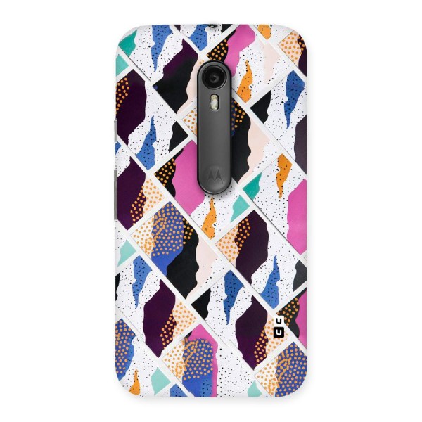 Abstract Polka Back Case for Moto G3