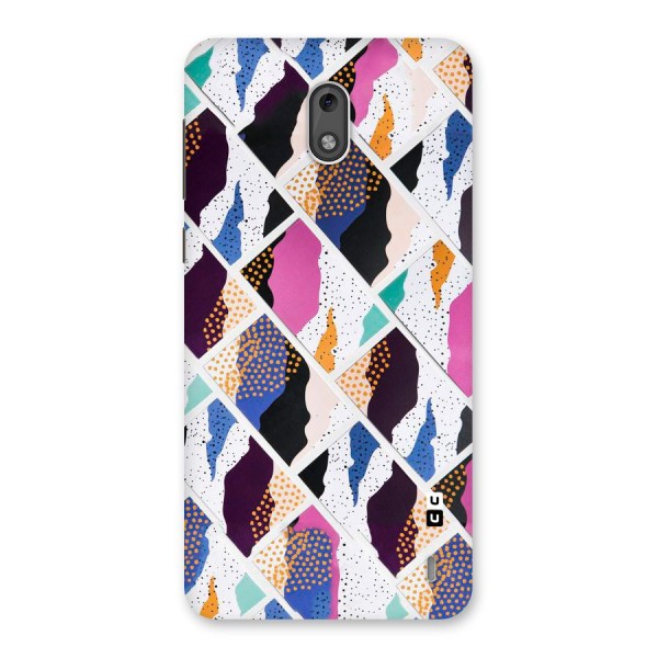 Abstract Polka Back Case for Nokia 2