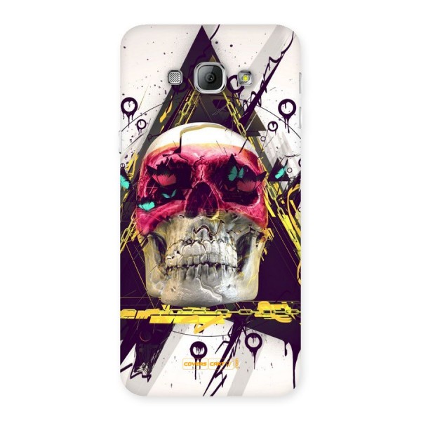 Abstract Skull Back Case for Galaxy A8