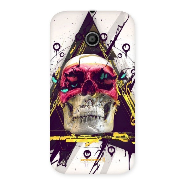 Abstract Skull Back Case for Moto E