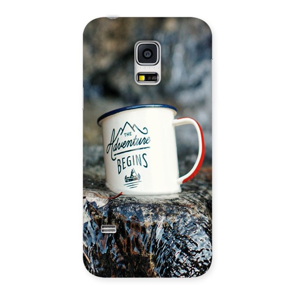 Adventure Begins Back Case for Galaxy S5 Mini