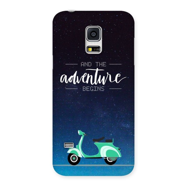 Adventure Scooter Back Case for Galaxy S5 Mini