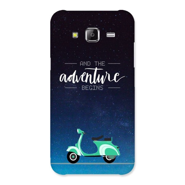 Adventure Scooter Back Case for Samsung Galaxy J5