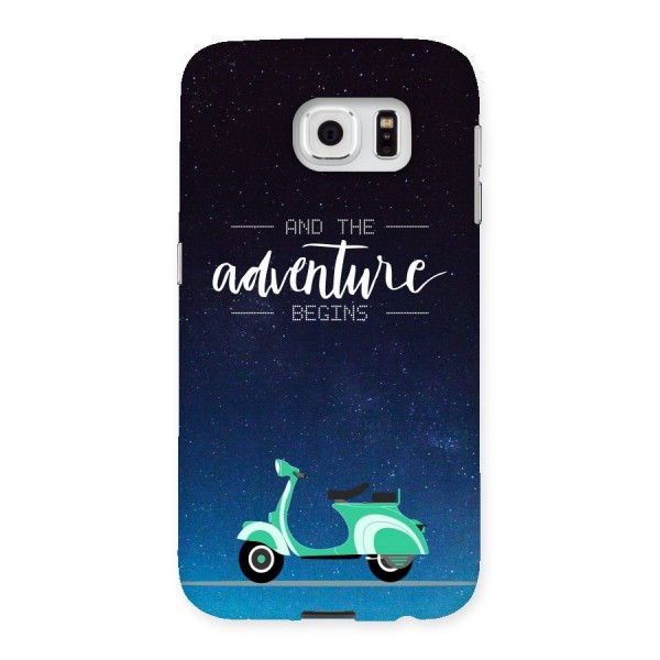 Adventure Scooter Back Case for Samsung Galaxy S6