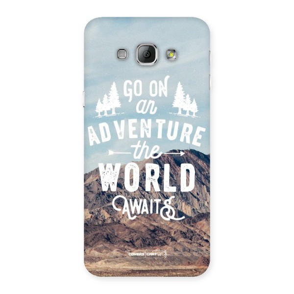 Adventure World Back Case for Galaxy A8