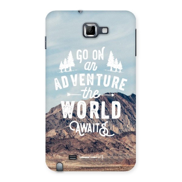 Adventure World Back Case for Galaxy Note