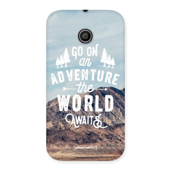 Adventure World Back Case for Moto E