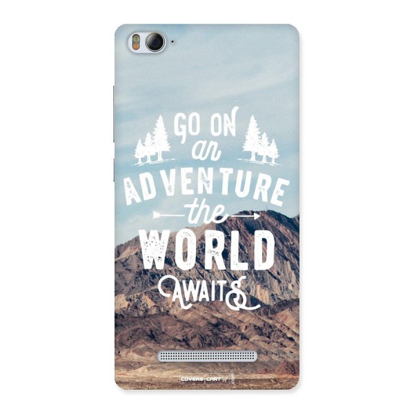 Adventure World Back Case for Xiaomi Mi4i