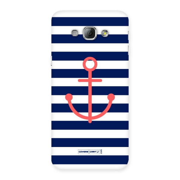 Anchor Stripes Back Case for Galaxy A8