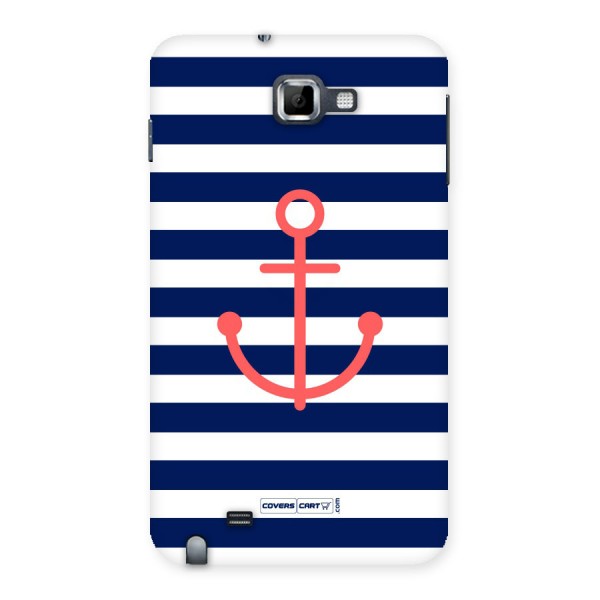 Anchor Stripes Back Case for Galaxy Note