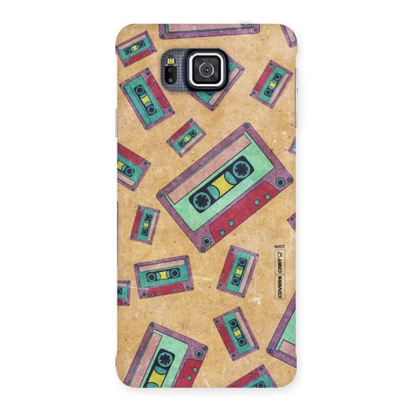 Ancient Cassettes Back Case for Galaxy Alpha