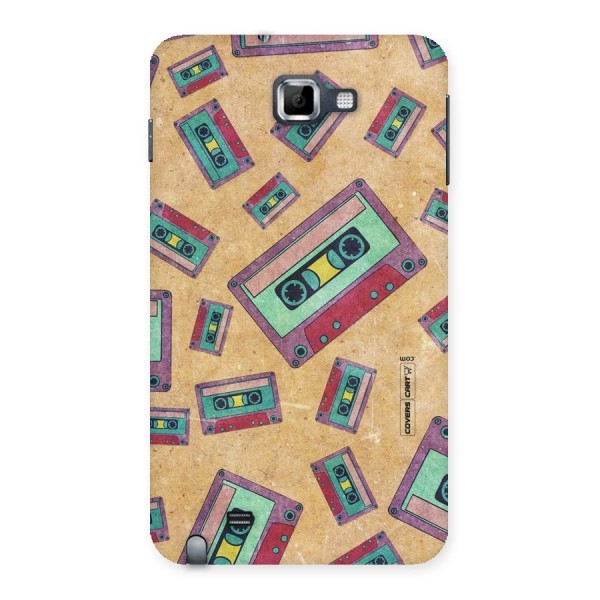 Ancient Cassettes Back Case for Galaxy Note