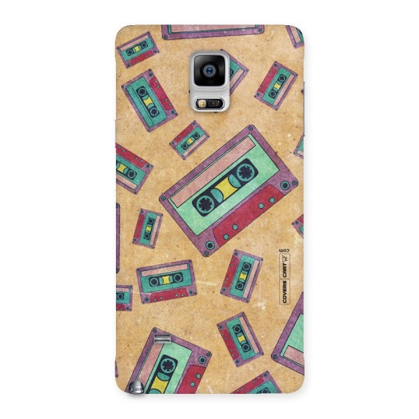 Ancient Cassettes Back Case for Galaxy Note 4