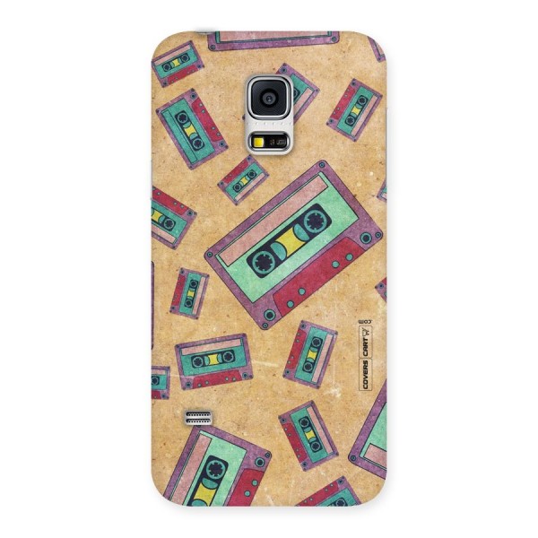 Ancient Cassettes Back Case for Galaxy S5 Mini