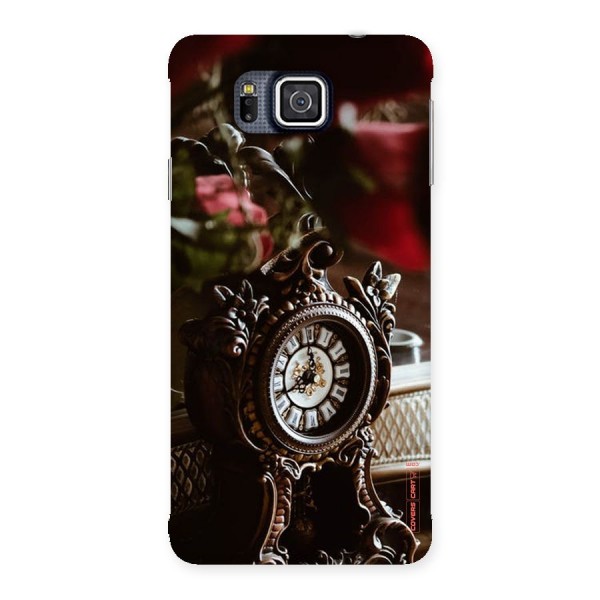 Ancient Clock Back Case for Galaxy Alpha