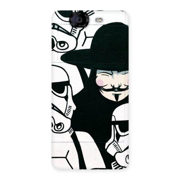 Anonymous Hat Back Case for Canvas Knight A350