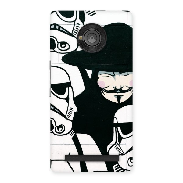 Anonymous Hat Back Case for Yu Yuphoria