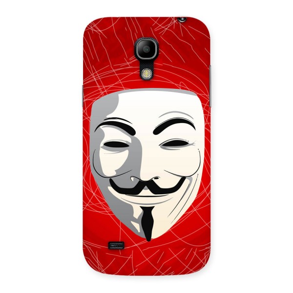 Anonymous Mask Abstract Back Case for Galaxy S4 Mini