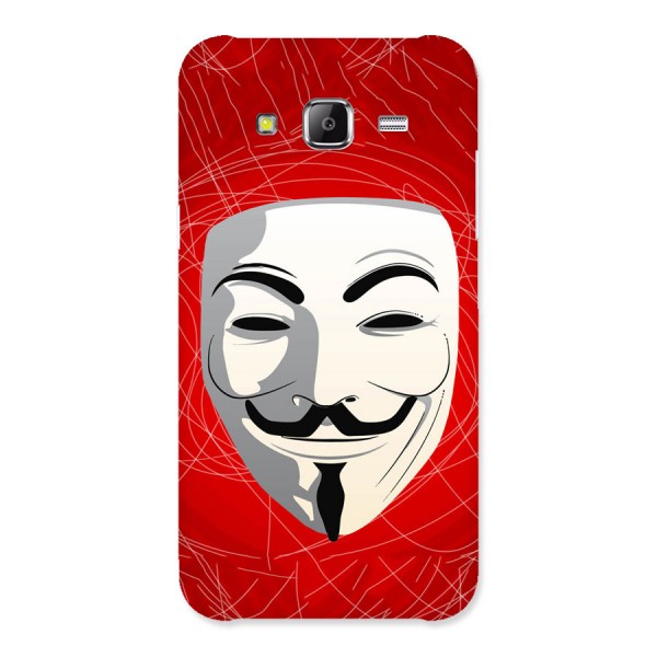 Anonymous Mask Abstract Back Case for Samsung Galaxy J5