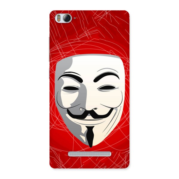 Anonymous Mask Abstract Back Case for Xiaomi Mi4i